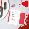 Hilariously Obvious Valentines Day Card - I Got You a Card!