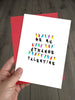 Funny Stranger Things Valentines Day Card - Be My Strange Valentine