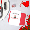 Red Dwarf Valentines Day Card - Kryten thinks he's in love