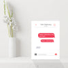 Funny Text Message Valentines Day Card - oops autocorrect! Really Rude