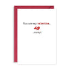 Funny Valentines Day Card - You are my Valentine...Sorry!