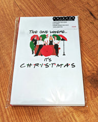 Friends TV Show Themed Christmas Cards - 5 PACK 90s Original Designs - That Card Shop