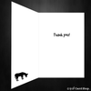 Naughty Thank you Card - You Seriously Kick Ass - That Card Shop