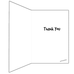 Funny Thank You Teacher Card - No responsibility taken for your drinking! - That Card Shop