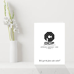 Robocop Birthday Card - Funny Movie Themed Cards for him / her