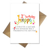 Funny Children's 1st Birthday Card - You Can't Read!