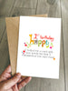 Funny Children's 1st Birthday Card - You Can't Read!