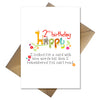 Funny Children's 2nd Birthday Card - You Can't Read!