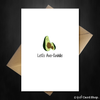 Cute Greetings Card - Let's Avo Cuddle! Funny comedy joke card any occasion - That Card Shop