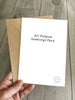 Value All Purpose Birthday Card - Funny cheap Greetings Card For ANY occasion