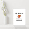 Funny New Home Card - You got a new pile of bricks!