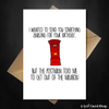 Funny Birthday Card - I wanted to send you something amazing... - That Card Shop