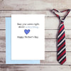 Funny Fathers Day Card - Dad you were right about EVERYTHING