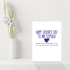 Funny Fathers Day Card for your Step Dad - Thank You Stepdad - Sweet Cards for step-father