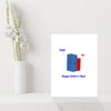 Funny Cute Fathers Day Card - Lego, No!