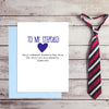 Naughty Fathers Day Card for your Stepdad - Happy Awkward Fathers Day