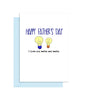 Funny Cute Fathers Day Card - I Love You Watts and Watts