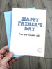 Naughty Fathers Day Card - From your favourite child!