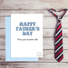 Naughty Fathers Day Card - From your favourite child!