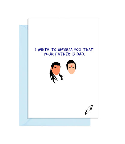 Red Dwarf Fathers Day Card - Your Father's Dad Rimmer!