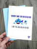 Funny Grandpa Shark Fathers Day Card - for Grandad from the Baby Shark song!