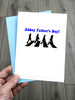 Funny Beatles Fathers Day Card - Abbey Father's Day!