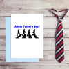 Funny Beatles Fathers Day Card - Abbey Father's Day!