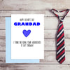 Naughty Fathers Day card for Grandad - I'm gift enough!