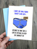 Funny Fathers Day Card - Don't pee your pants!