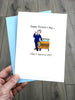 Vintage Design Fathers Day Card - Can I have a lift?