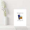 Vintage Design Fathers Day Card - Can I have a lift?