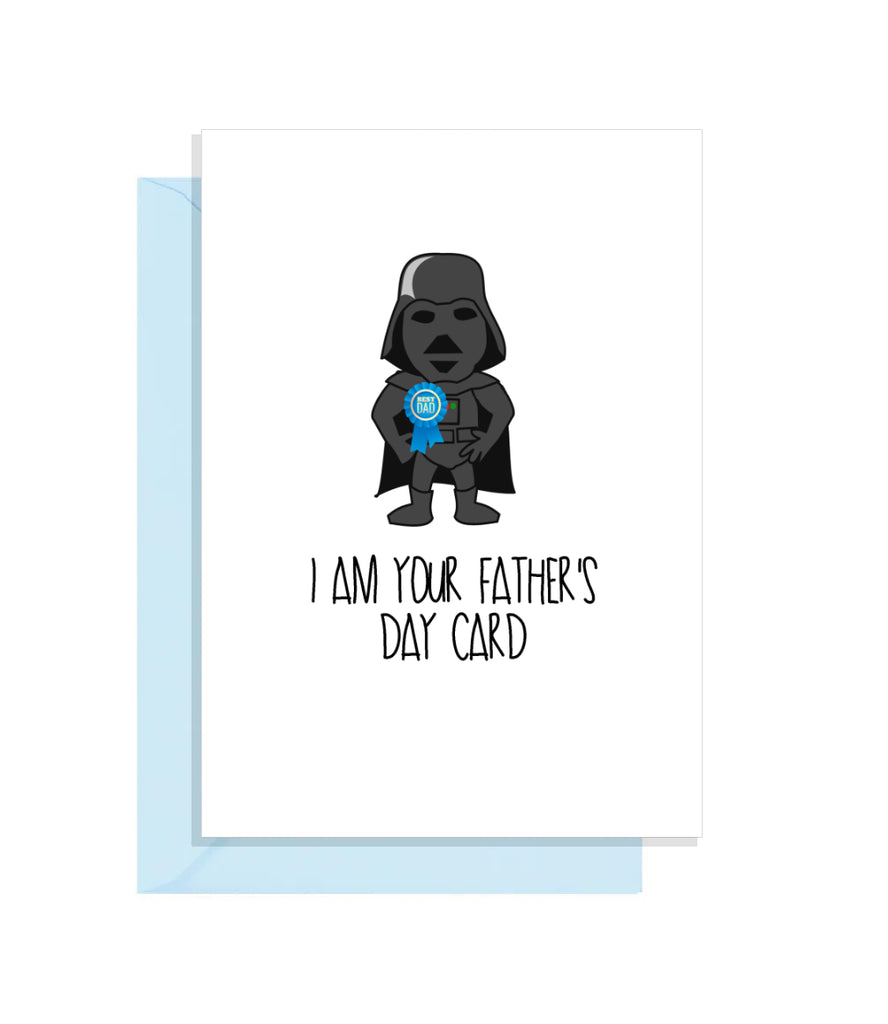 Darth Vader - I am your Father...s Day Card - Funny Star Wars Card