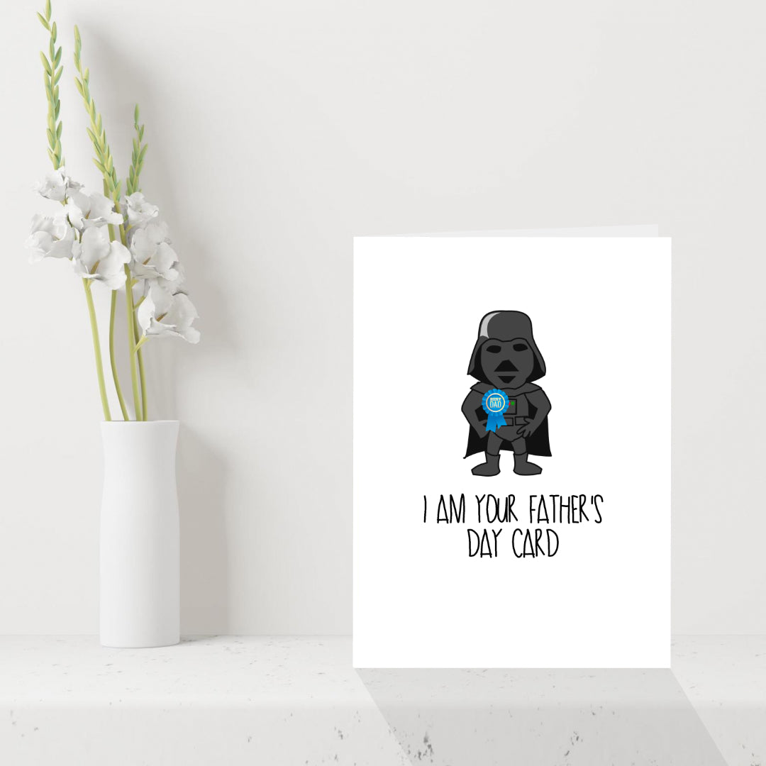 Darth Vader - I am your Father...s Day Card - Funny Star Wars Card ...