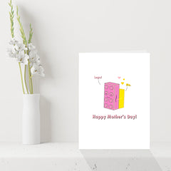Funny Cute Mother's Day Card - Lego, No!