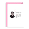 Funny Tom Hardy Mothers Day Card - Mum loves us more...just!