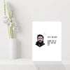 Funny Tom Hardy Mothers Day Card - Mum loves us more...just!