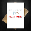 Funny Rick and Morty Valentines Day Card - Let's get schwifty! - That Card Shop