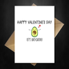 Funny Cute Valentines Day Card - Let's Avo Cuddle - That Card Shop