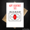 Cute Valentines Day Card - You are my happy place - That Card Shop