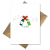 Funny Gin Christmas Card - Gin-gle Bells! - That Card Shop