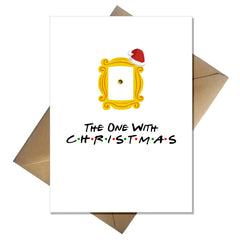 Friends TV Show Themed Christmas Cards - 5 PACK 90s Original Designs - That Card Shop