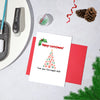 Funny Christmas Card from the Dog - From your four-legged child! Xmas card from cat / dog