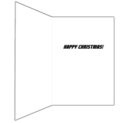 Star Trek TNG Christmas Card - Picard says Make it Snow!