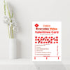 Tesco Everyday Value Valentines Day Card - Funny Spoof Supermarket Cards